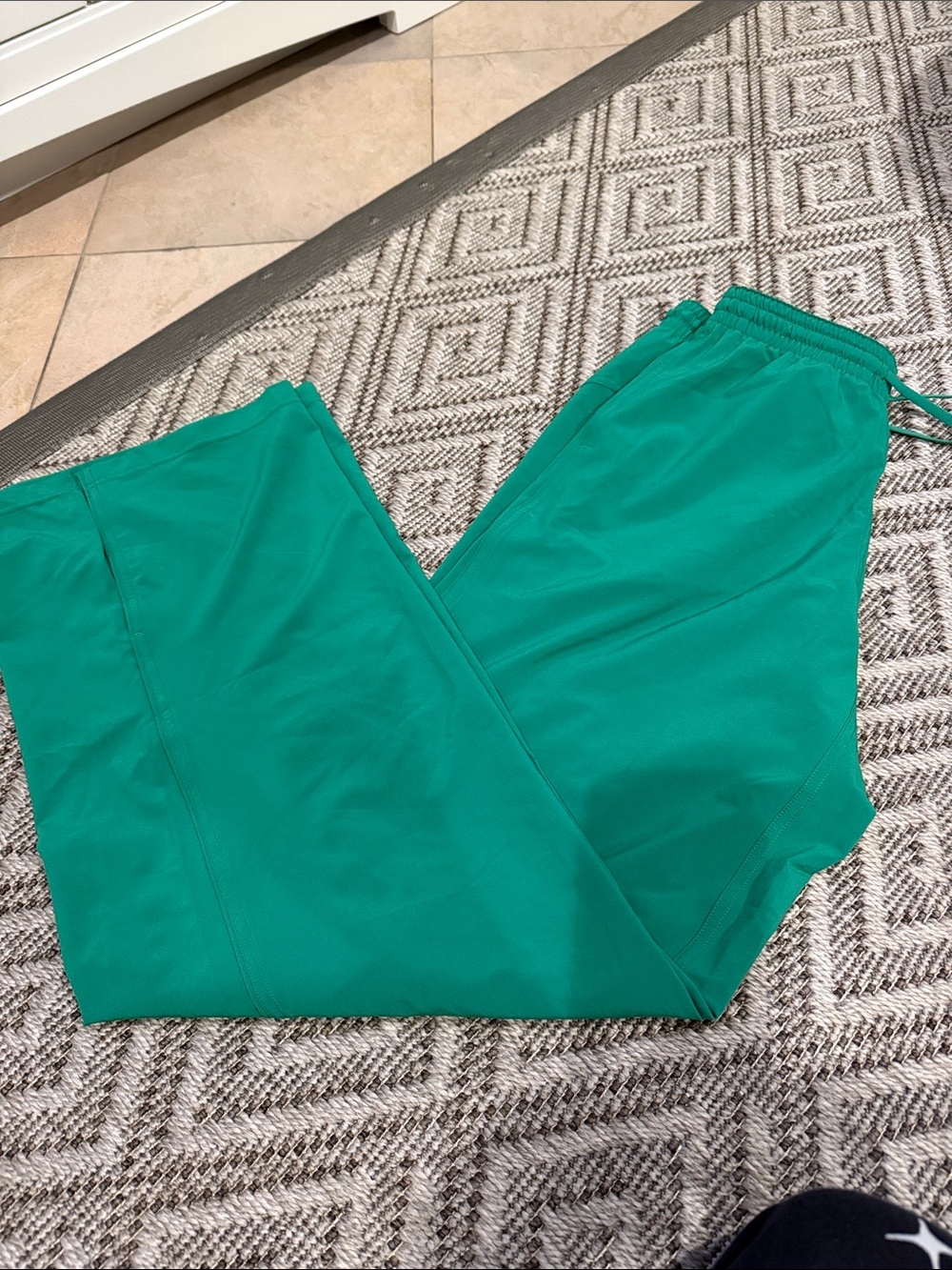 lululemon Teal Green Drawstring Joggers